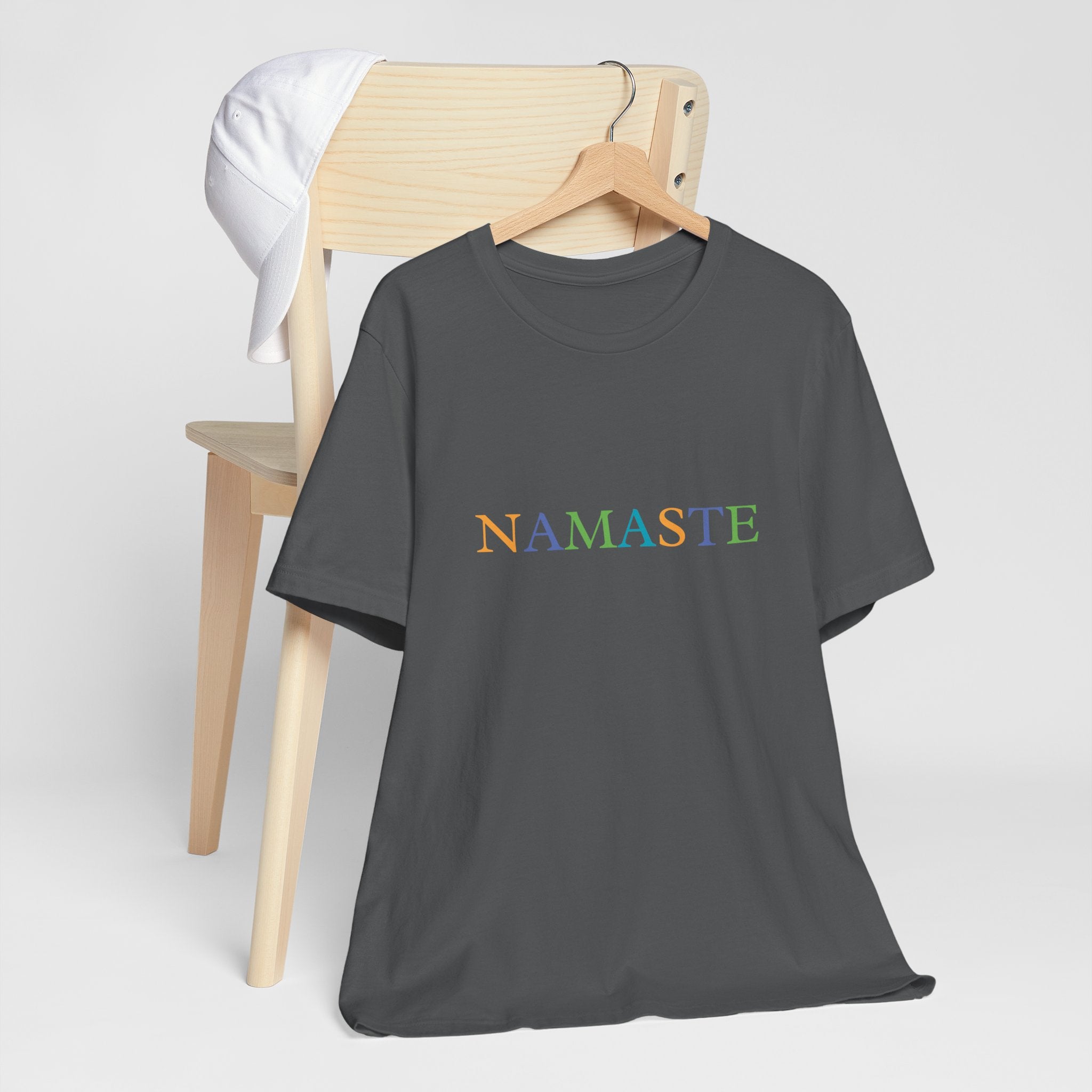Tramunquiero NAMASTE Unisex T-Shirt with Crew Neckline